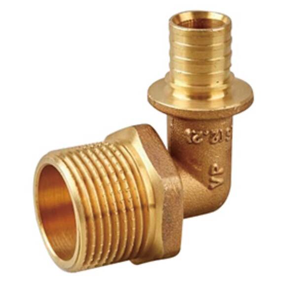 Уголок VIEIR аксиальный L16X3/4"M НР VRP164LM, фото 