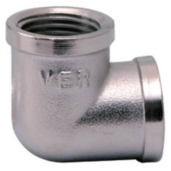 Уголок VIEIR ВВ 1/2" никел. LFN33, фото 