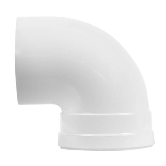 Отвод коаксиальный Royal Thermo 80/125, 90 гр. M/F для конденсационных котлов, фото , изображение 3