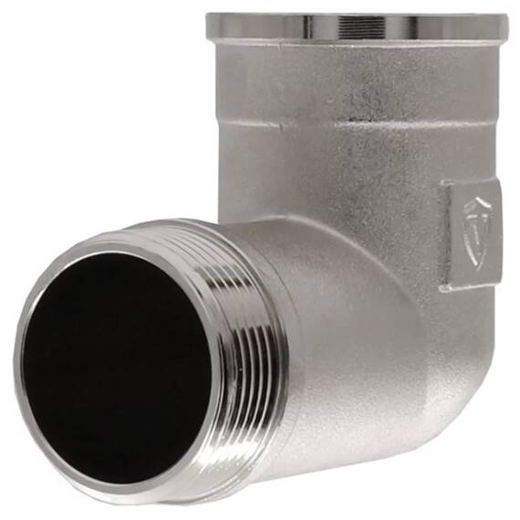 Уголок VIEIR ВН 3/4"х3/4" никел. LFHN44, фото , изображение 2