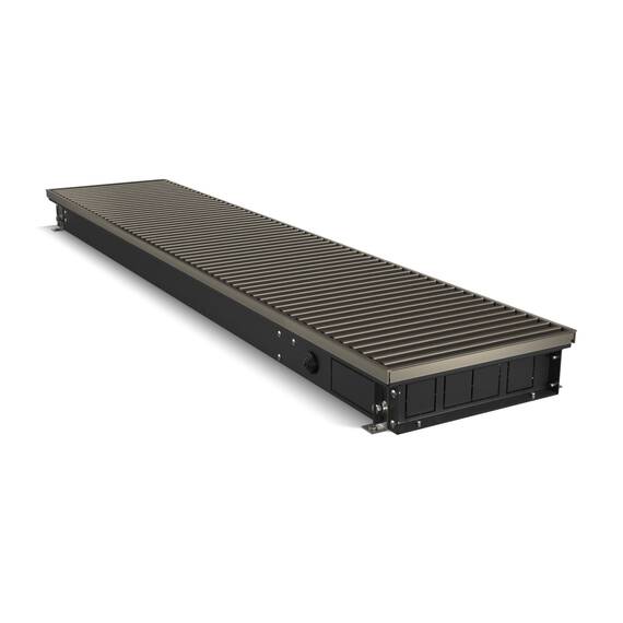 Конвектор внутрипольный Royal Thermo ATRIUM TURBO-80/250/2400-DG-U-DB, фото , изображение 2