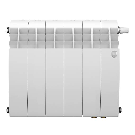 Радиатор Royal Thermo BiLiner 350 Bianco Traffico VR80 - 6 секц., фото , изображение 2