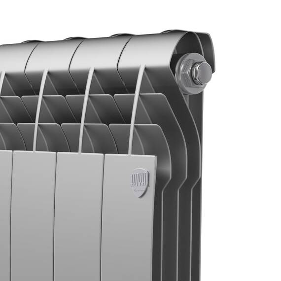 Радиатор Royal Thermo BiLiner 500 Silver Satin VR80 - 8 секц., фото , изображение 4