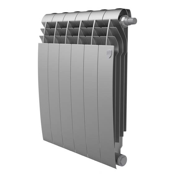 Радиатор Royal Thermo BiLiner 500 Silver Satin VR80 - 6 секц., фото 