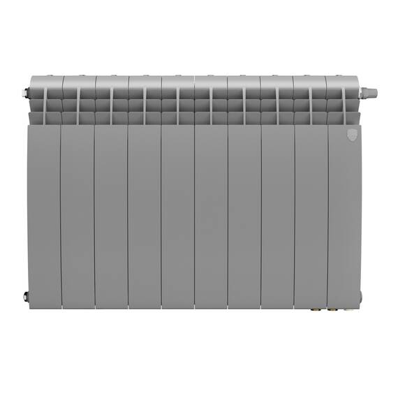Радиатор Royal Thermo BiLiner 500 Silver Satin VR80 - 10 секц., фото , изображение 2