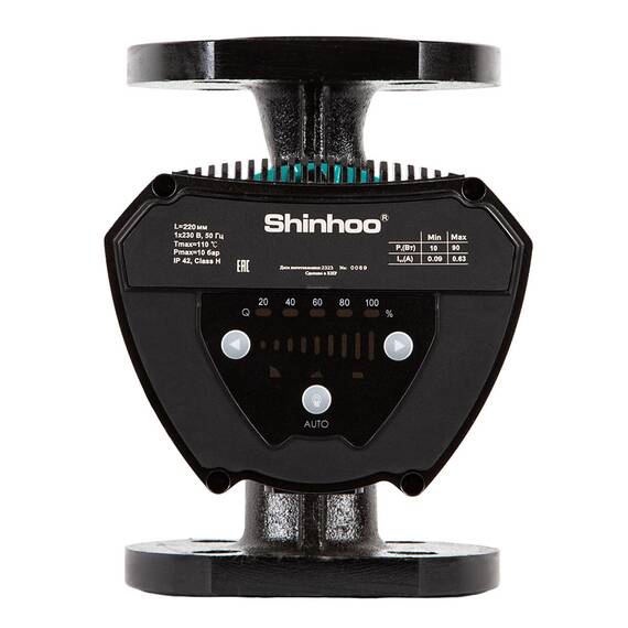 Насос циркуляционный Shinhoo MEGA 25-8, фото , изображение 2
