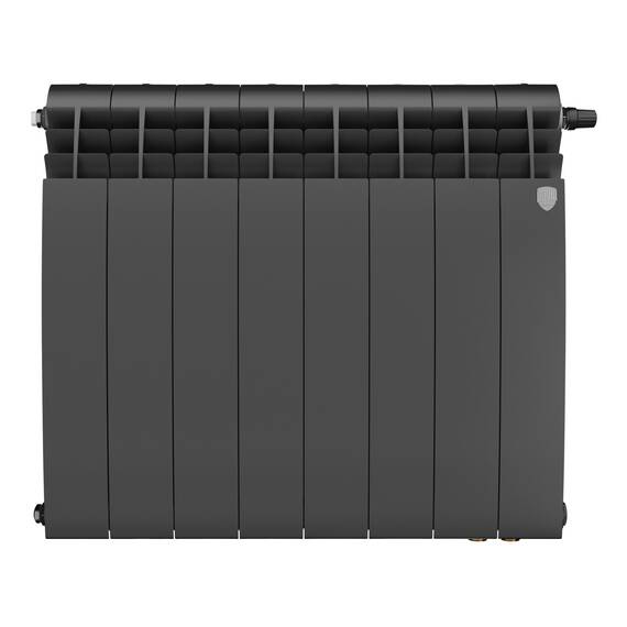Радиатор Royal Thermo BiLiner 500 Noir Sable VR80 - 8 секц., фото , изображение 2