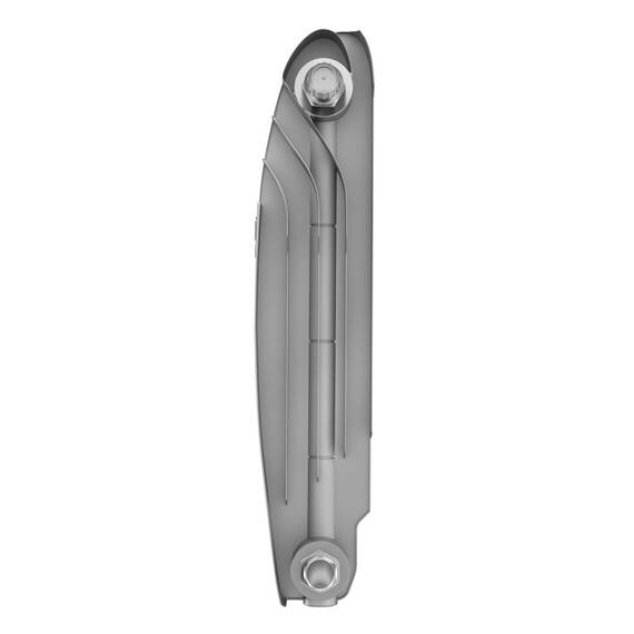 Радиатор Royal Thermo BiLiner 350 Silver Satin VR80 - 10 секц., фото , изображение 3