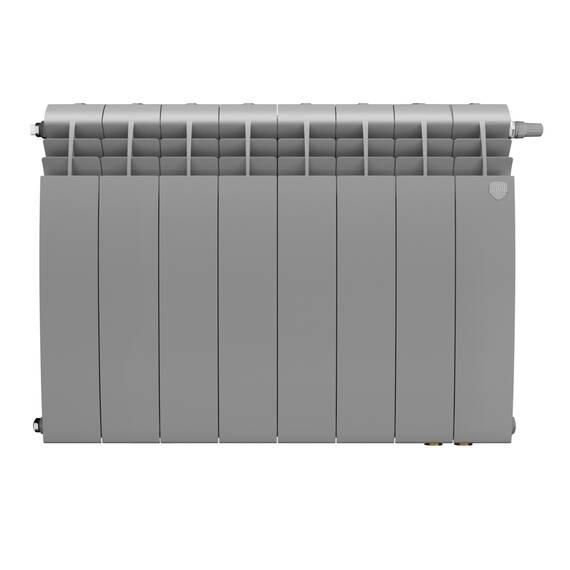 Радиатор Royal Thermo BiLiner 500 Silver Satin VR80 - 8 секц., фото , изображение 2