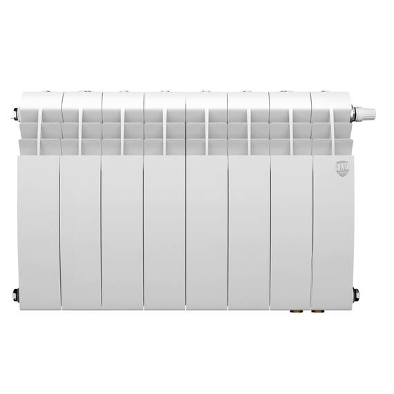 Радиатор Royal Thermo BiLiner 350 Bianco Traffico VR80 - 8 секц., фото , изображение 2