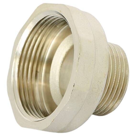 Переходник Uni-Fitt НВ 3/4"x1 1/4", никелированный, фото 