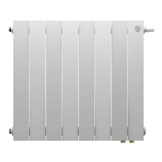 Радиатор Royal Thermo PianoForte 500 Bianco Traffico VDR80 - 8 секц., фото , изображение 2
