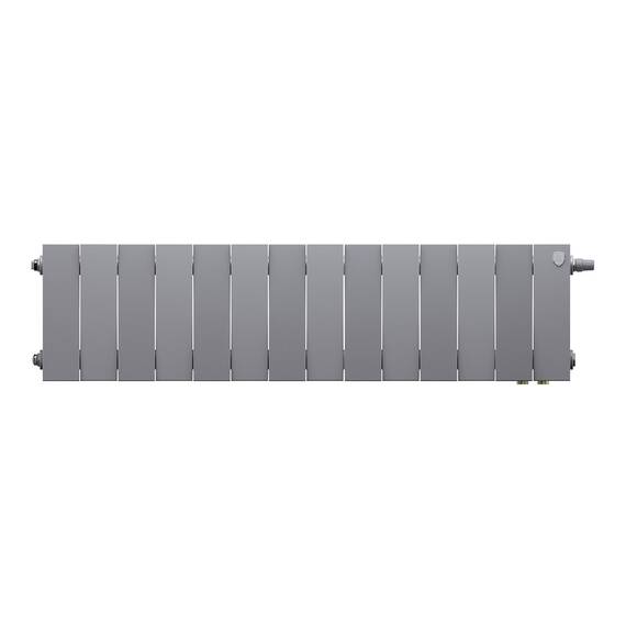 Радиатор Royal Thermo PianoForte 200 Silver Satin VDR80 - 14 секц., фото , изображение 2