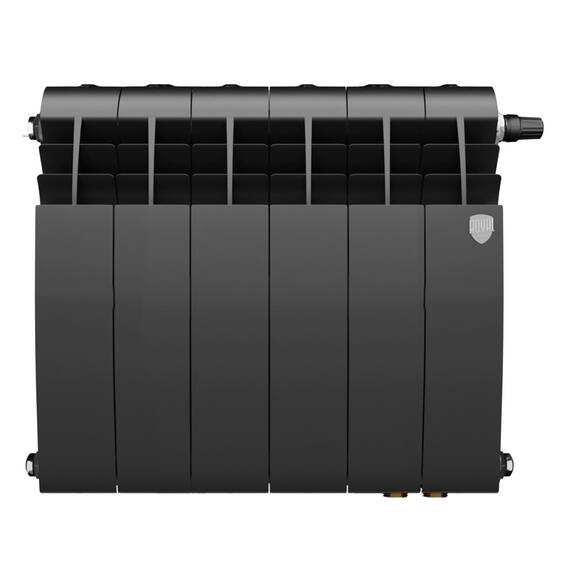 Радиатор Royal Thermo BiLiner 350 Noir Sable VR80 - 6 секц., фото , изображение 2
