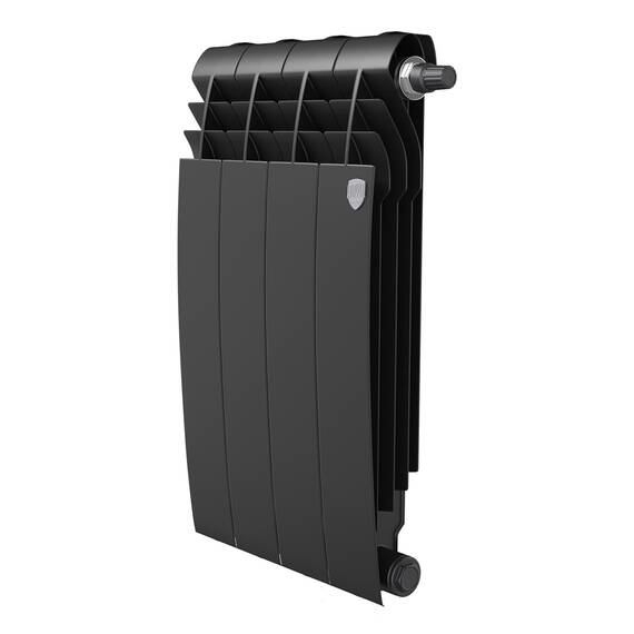 Радиатор Royal Thermo BiLiner 500 Noir Sable VR80 - 4 секц., фото 