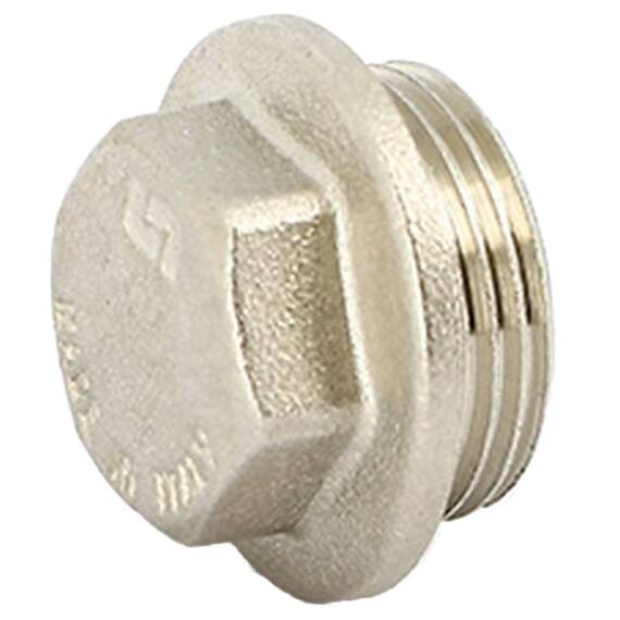 Заглушка Uni-Fitt H 1/2", никелированная, фото , изображение 2