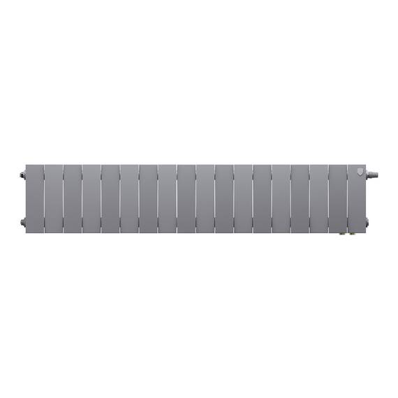 Радиатор Royal Thermo PianoForte 200 Silver Satin VDR80 - 18 секц., фото , изображение 2