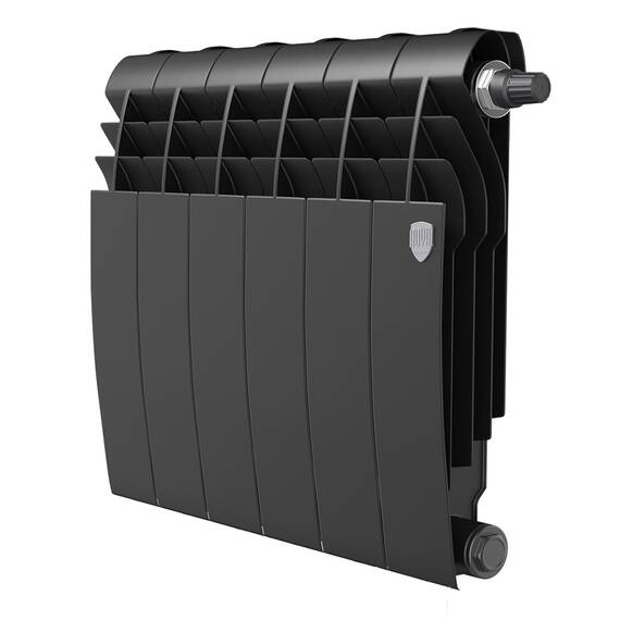 Радиатор Royal Thermo BiLiner 350 Noir Sable VR80 - 6 секц., фото 