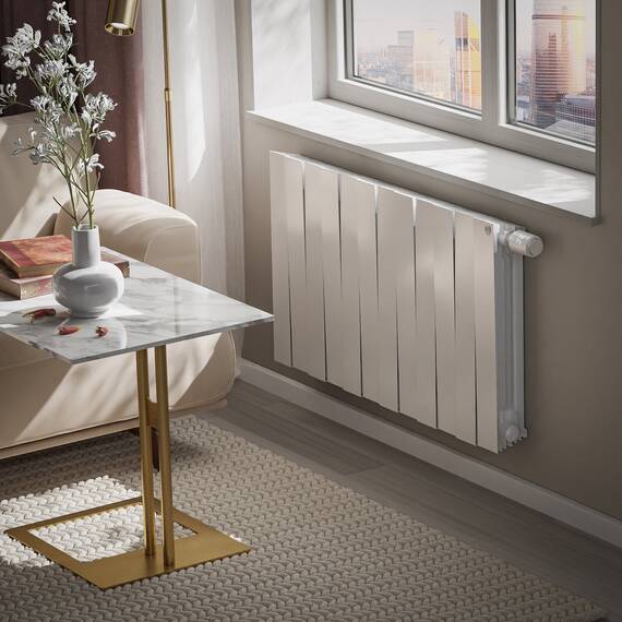 Радиатор Royal Thermo PianoForte 500 Bianco Traffico VDR80 - 12 секц., фото , изображение 4