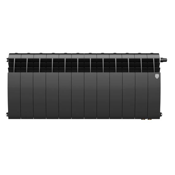 Радиатор Royal Thermo BiLiner 350 Noir Sable VR80 - 12 секц., фото , изображение 2