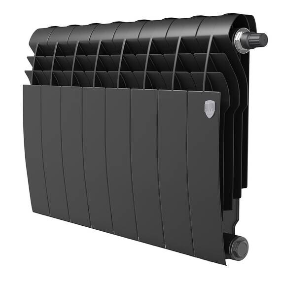 Радиатор Royal Thermo BiLiner 350 Noir Sable VR80 - 8 секц., фото 