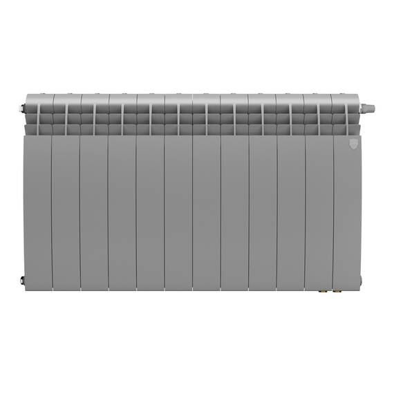 Радиатор Royal Thermo BiLiner 500 Silver Satin VR80 - 12 секц., фото , изображение 2