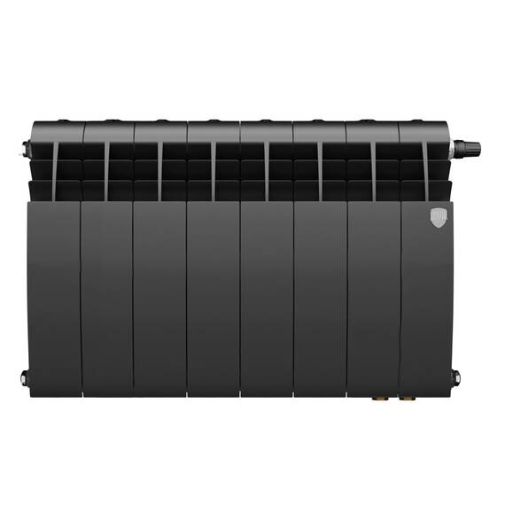Радиатор Royal Thermo BiLiner 350 Noir Sable VR80 - 8 секц., фото , изображение 2