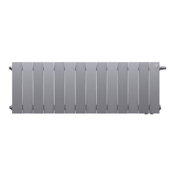 Радиатор Royal Thermo PianoForte 300 Silver Satin VDR80 - 14 секц., фото , изображение 2