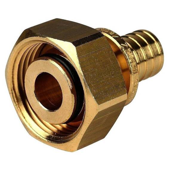 Переходник РОСТерм с накидной гайкой 16х2,2- G3/4" евроконус, фото 