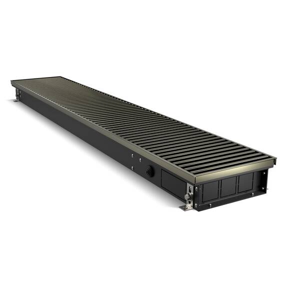 Конвектор внутрипольный Royal Thermo ATRIUM-75/200/2900-DG-U-DB, фото , изображение 2