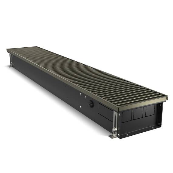 Конвектор внутрипольный Royal Thermo ATRIUM-110/200/2300-DG-U-DB, фото , изображение 2