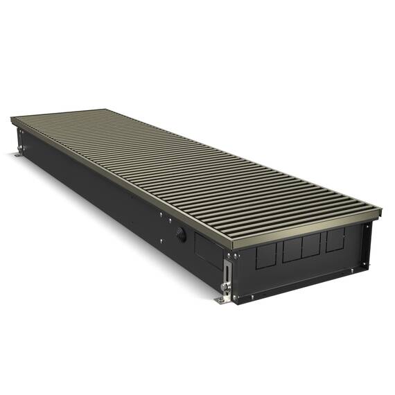 Конвектор внутрипольный Royal Thermo ATRIUM-110/300/2300-DG-U-DB, фото , изображение 2