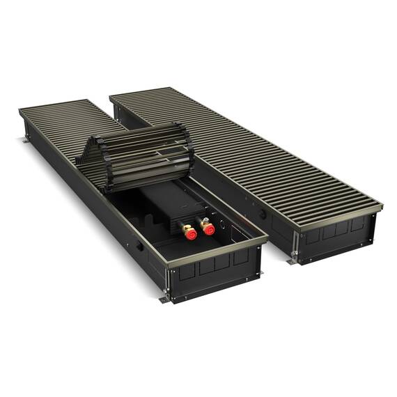 Конвектор внутрипольный Royal Thermo ATRIUM-110/250/2900-DG-U-DB, фото 