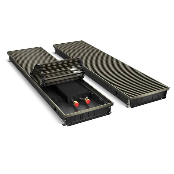 Конвектор внутрипольный Royal Thermo ATRIUM-75/300/2100-DG-U-DB, фото 