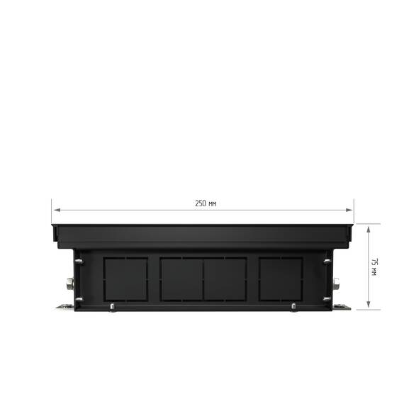 Конвектор внутрипольный Royal Thermo ATRIUM-75/250/1700-DG-U-LB, фото , изображение 3