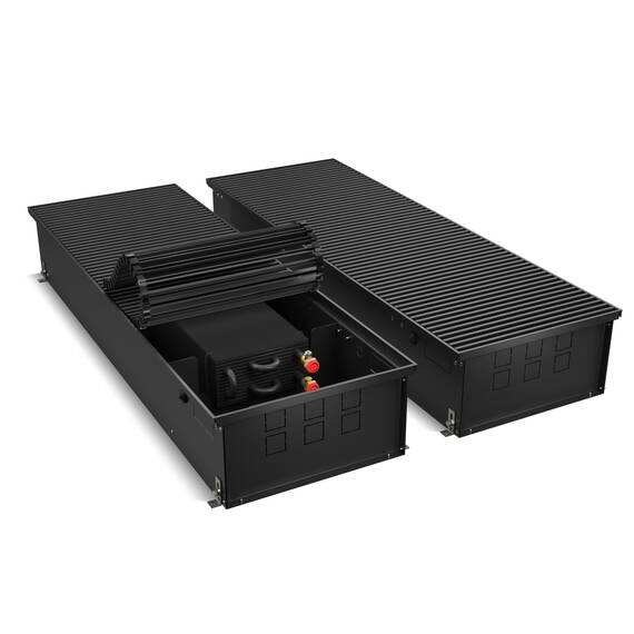Конвектор внутрипольный Royal Thermo ATRIUM-190/400/2100-DG-U-BL, фото 