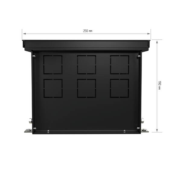 Конвектор внутрипольный Royal Thermo ATRIUM-190/250/1500-DG-U-BL, фото , изображение 3