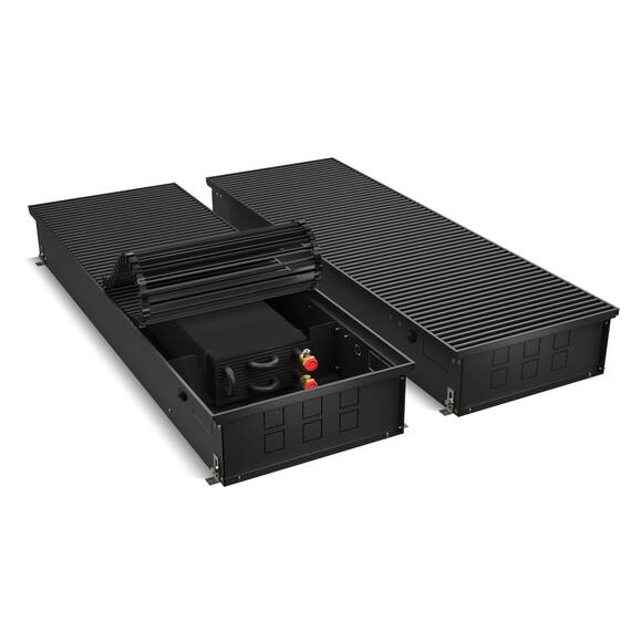 Конвектор внутрипольный Royal Thermo ATRIUM-150/400/2900-DG-U-BL, фото 