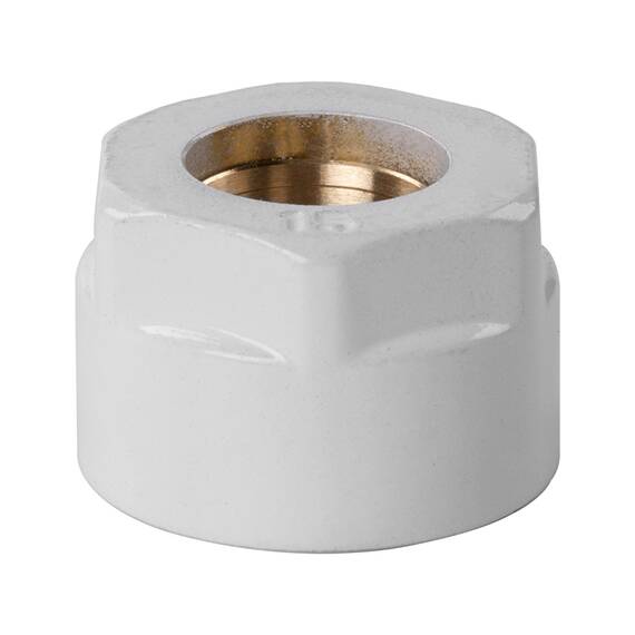 Концовка для монтажной трубки Royal Thermo 3/4" (белый), фото , изображение 4