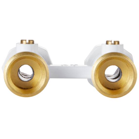 Узел нижнего подключения Royal Thermo прямой 1/2"х3/4" EK (белый), фото , изображение 4