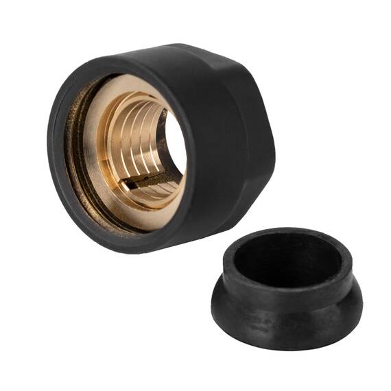 Концовка для монтажной трубки Royal Thermo 3/4" (черный), фото , изображение 2