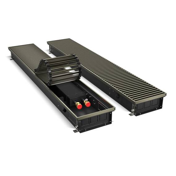 Конвектор внутрипольный Royal Thermo ATRIUM-90/200/1300-DG-U-DB, фото 