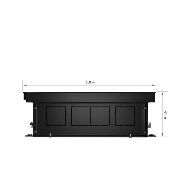 Конвектор внутрипольный Royal Thermo ATRIUM-90/250/2500-DG-U-AU, фото , изображение 3