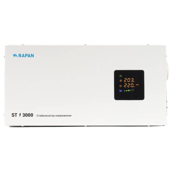 Стабилизатор напряжения RAPAN ST-3000, фото , изображение 2