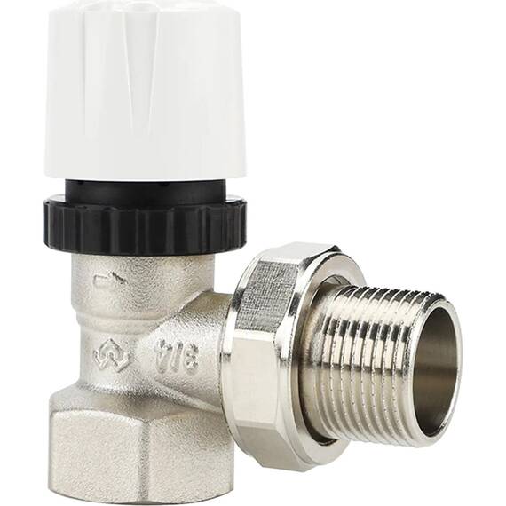 Клапан радиаторный VARMEGA 3/4" термостатический угловой VM10403, фото 