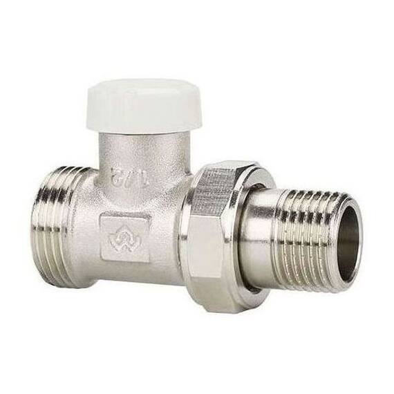 Клапан радиаторный VARMEGA 1/2" x 3/4"EK запорный, прямой VM10302, фото 