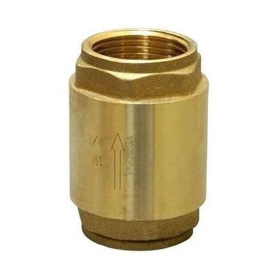 Клапан обратный VARMEGA 1 1/4" с латунным диском VM04504, фото 