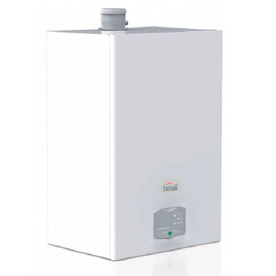 Котел газовый Ferroli FORCE W 99 конденсационный, настенный, 1 конт., закр. кам. сгор., фото 
