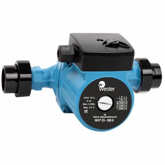Насос циркуляционный Wester WCP 25-100G, фото 