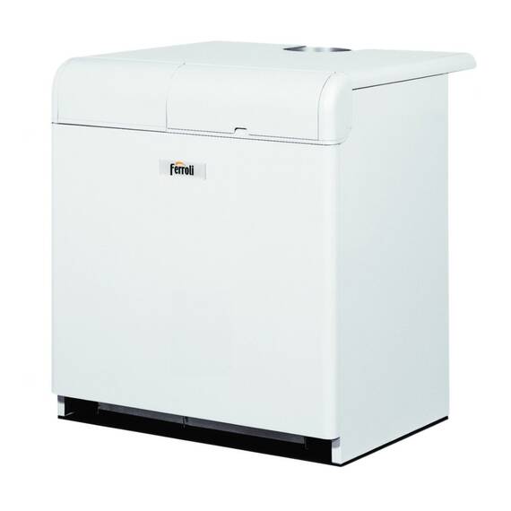 Котел газовый Ferroli PEGASUS F3 N 187 2S с чугунным теплообмен., напольный, 1 конт., откр.кам.сгор., фото 